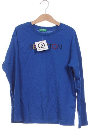 Kinder Shirt United Colors Of Benetton, Größe 8-9y/ 134-140 cm, Farbe Blau, Preis 8,49 €