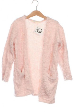 Kinder Strickjacke H&M, Größe 4-5y/ 110-116 cm, Farbe Rosa, Preis € 11,99