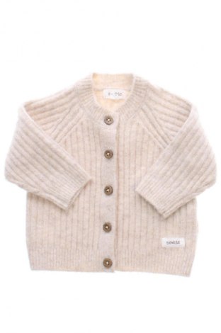 Kinder Strickjacke Newbie, Größe 1-2m/ 50-56 cm, Farbe Beige, Preis 8,70 €