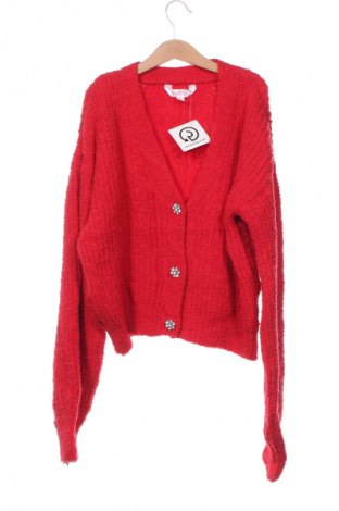 Kinder Strickjacke No Boundaries, Größe 6-7y/ 122-128 cm, Farbe Rot, Preis 4,99 €