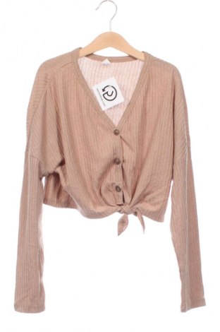 Kinder Strickjacke SHEIN, Größe XSy, Farbe Beige, Preis € 8,99