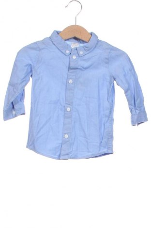 Kinderhemd H&M, Größe 9-12m/ 74-80 cm, Farbe Blau, Preis 3,99 €