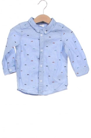 Kinderhemd H&M, Größe 12-18m/ 80-86 cm, Farbe Blau, Preis 3,99 €