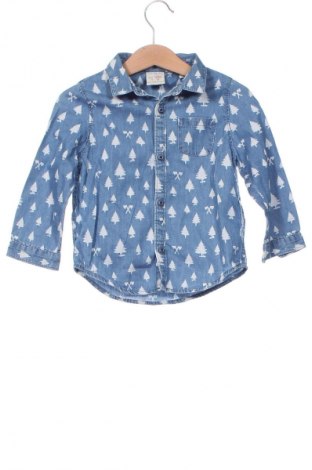 Kinderhemd Zara, Größe 18-24m/ 86-98 cm, Farbe Blau, Preis € 4,49