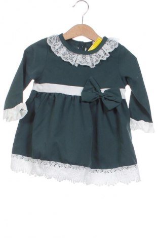 Kinderkleid SHEIN, Größe 9-12m/ 74-80 cm, Farbe Grün, Preis 7,99 €