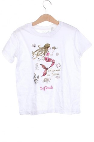 Kinder T-Shirt, Größe 7-8y/ 128-134 cm, Farbe Weiß, Preis € 3,99