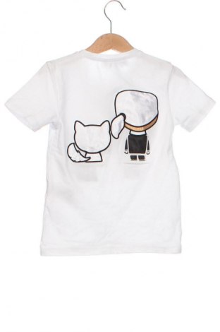 Kinder T-Shirt Karl Lagerfeld, Größe 2-3y/ 98-104 cm, Farbe Weiß, Preis 29,44 €