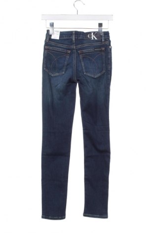 Dziecięce jeansy Calvin Klein Jeans, Rozmiar 11-12y/ 152-158 cm, Kolor Niebieski, Cena 228,05 zł