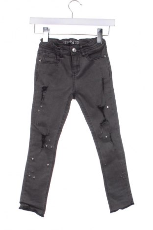 Kinderjeans Funky Buddha, Größe 6-7y/ 122-128 cm, Farbe Grau, Preis € 8,99