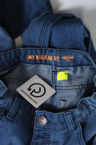 Kinderjeans Hema, Größe 11-12y/ 152-158 cm, Farbe Blau, Preis € 16,47