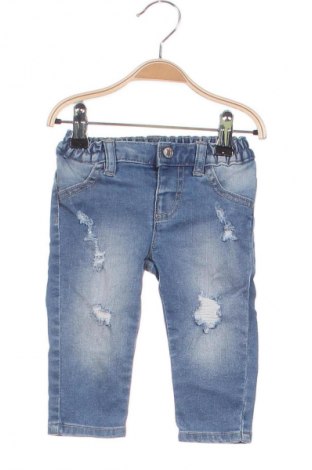 Dziecięce jeansy United Colors Of Benetton, Rozmiar 3-6m/ 62-68 cm, Kolor Niebieski, Cena 37,99 zł