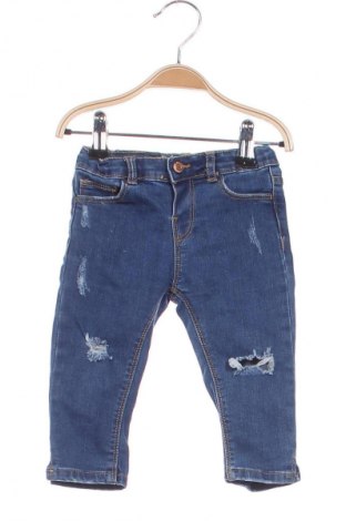 Dziecięce jeansy Zara, Rozmiar 9-12m/ 74-80 cm, Kolor Niebieski, Cena 26,99 zł