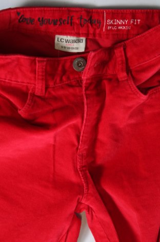 Kinder Cordhose LC Waikiki, Größe 7-8y/ 128-134 cm, Farbe Rot, Preis € 6,99