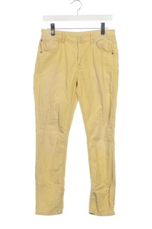 Pantaloni de catifea reiată, pentru copii United Colors Of Benetton, Mărime 11-12y/ 152-158 cm, Culoare Galben, Preț 37,99 Lei