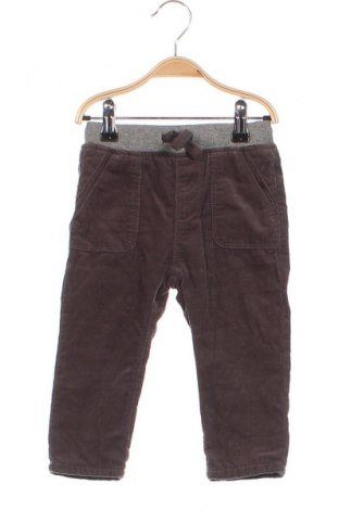 Pantaloni de catifea reiată, pentru copii Zara, Mărime 18-24m/ 86-98 cm, Culoare Gri, Preț 24,99 Lei