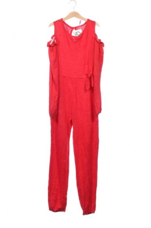 Kinder Overall, Größe 10-11y/ 146-152 cm, Farbe Rot, Preis 9,49 €