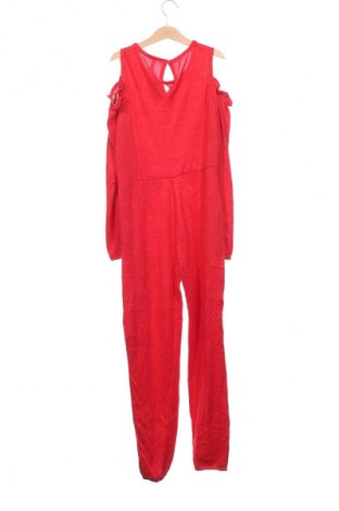 Kinder Overall, Größe 10-11y/ 146-152 cm, Farbe Rot, Preis 9,49 €