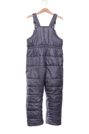 Kinderoverall für Wintersport, Größe 4-5y/ 110-116 cm, Farbe Grau, Preis 11,99 €