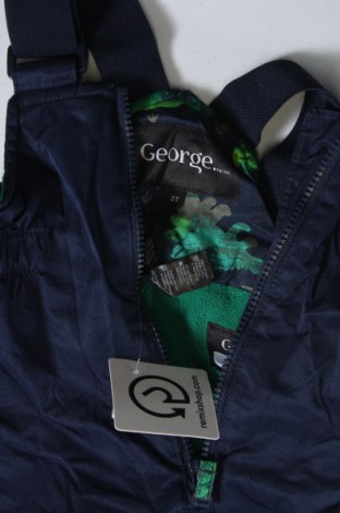 Kinderoverall für Wintersport George, Größe 18-24m/ 86-98 cm, Farbe Blau, Preis € 14,99