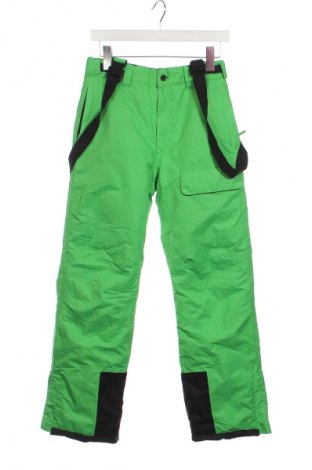 Pantaloni pentru copii pentru sporturi de iarnă Yigga, Mărime 11-12y/ 152-158 cm, Culoare Verde, Preț 101,99 Lei