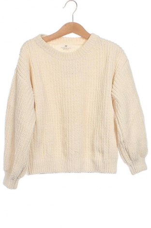 Dziecięcy sweter H&M, Rozmiar 6-7y/ 122-128 cm, Kolor ecru, Cena 54,99 zł