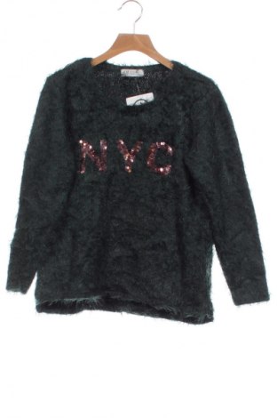 Pulover pentru copii H&M, Mărime 10-11y/ 146-152 cm, Culoare Verde, Preț 25,99 Lei