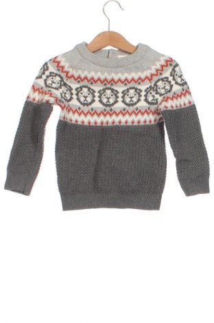 Kinderpullover Topomini, Größe 12-18m/ 80-86 cm, Farbe Grau, Preis 8,99 €