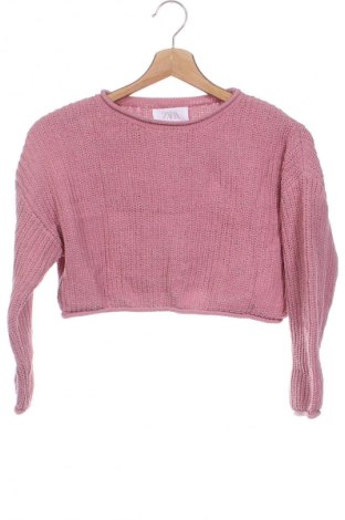 Dziecięcy sweter Zara, Rozmiar 9-10y/ 140-146 cm, Kolor Różowy, Cena 51,99 zł