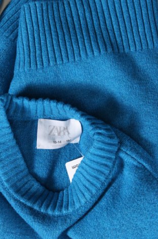 Kinderpullover Zara, Größe 13-14y/ 164-168 cm, Farbe Blau, Preis € 8,18