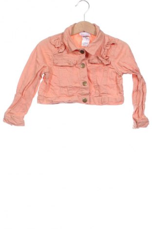 Kinder Jeansjacke Little Lass, Größe 2-3y/ 98-104 cm, Farbe Orange, Preis € 4,99