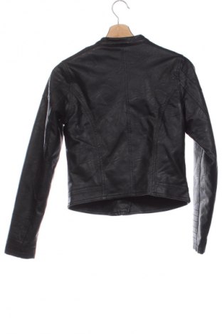 Kinder Lederjacke Design By Kappahl, Größe 12-13y/ 158-164 cm, Farbe Schwarz, Preis € 19,44