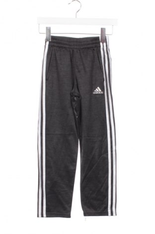 Kinder Sporthose Adidas, Größe 7-8y/ 128-134 cm, Farbe Grau, Preis 15,99 €