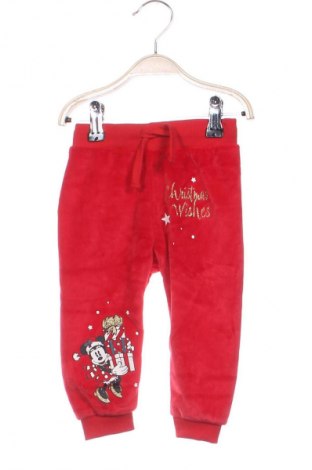 Pantaloni de trening, pentru copii Disney, Mărime 9-12m/ 74-80 cm, Culoare Roșu, Preț 33,99 Lei