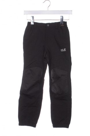 Pantaloni de trening, pentru copii Jack Wolfskin, Mărime 6-7y/ 122-128 cm, Culoare Negru, Preț 113,99 Lei