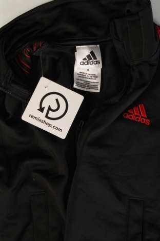 Παιδικό αθλητικό πάνω φόρμα Adidas, Μέγεθος 3-4y/ 104-110 εκ., Χρώμα Μαύρο, Τιμή 8,99 €