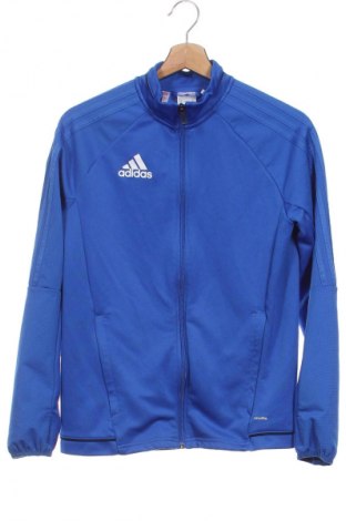 Dziecięca sportowa bluza Adidas, Rozmiar 13-14y/ 164-168 cm, Kolor Niebieski, Cena 73,99 zł