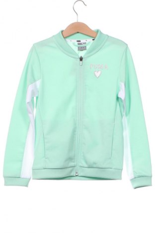 Dziecięca sportowa bluza PUMA, Rozmiar 6-7y/ 122-128 cm, Kolor Zielony, Cena 48,99 zł