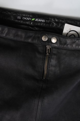 Δερμάτινη φούστα DKNY Jeans, Μέγεθος S, Χρώμα Μαύρο, Τιμή 110,49 €