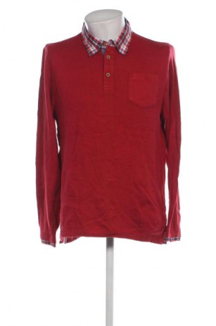 Herren Shirt Henson & Henson, Größe L, Farbe Rot, Preis € 6,49