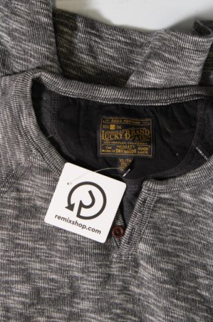 Мъжка блуза Lucky Brand, Размер XL, Цвят Сив, Цена 12,99 лв.