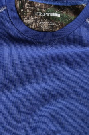 Herren Shirt Realtree, Größe L, Farbe Blau, Preis 5,99 €