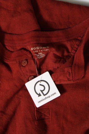 Herren Shirt Sonoma, Größe XXL, Farbe Rot, Preis € 7,99