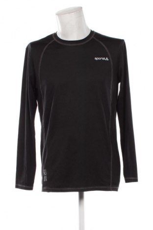 Herren Shirt Sports, Größe L, Farbe Schwarz, Preis 8,49 €