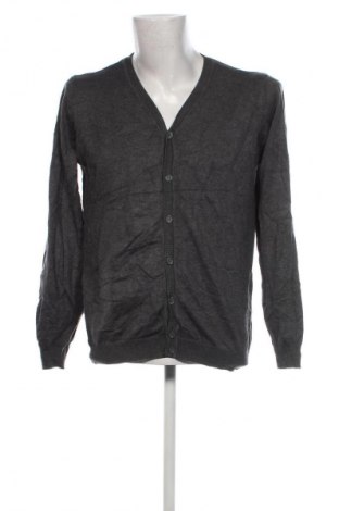 Herren Strickjacke, Größe L, Farbe Grau, Preis € 17,99