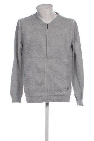 Herren Strickjacke, Größe M, Farbe Grau, Preis € 27,49