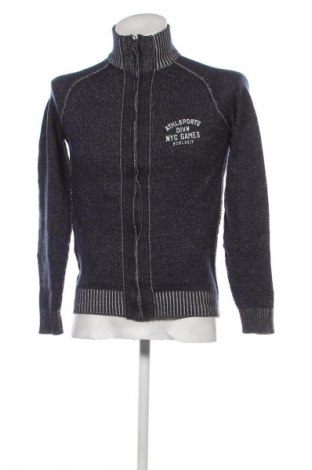 Herren Strickjacke Angelo Litrico, Größe S, Farbe Blau, Preis 14,99 €