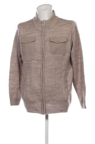 Herren Strickjacke Atlas For Men, Größe L, Farbe Beige, Preis € 27,49