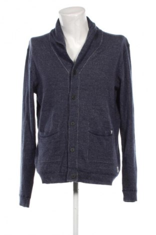 Herren Strickjacke Jack & Jones, Größe XL, Farbe Blau, Preis 17,99 €