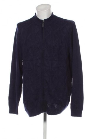 Herren Strickjacke Roger Kent, Größe XXL, Farbe Blau, Preis 21,49 €