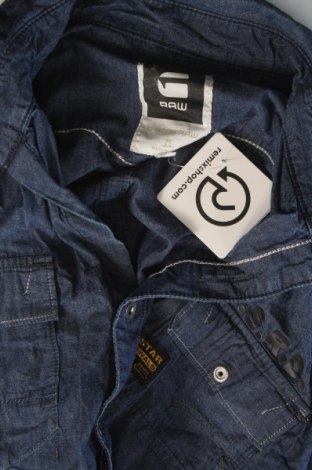 Herrenhemd G-Star Raw, Größe L, Farbe Blau, Preis € 49,99